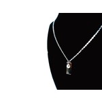 Cosette von lee silver rhinestone necklace