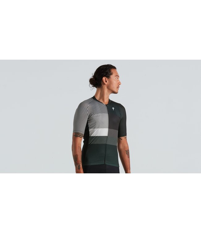 Specialized Maillot à manches courtes à rayures SL+ pour hommes