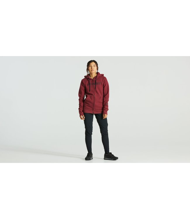 Specialized Chandail à capuche à zip Legacy Wordmark pour femme