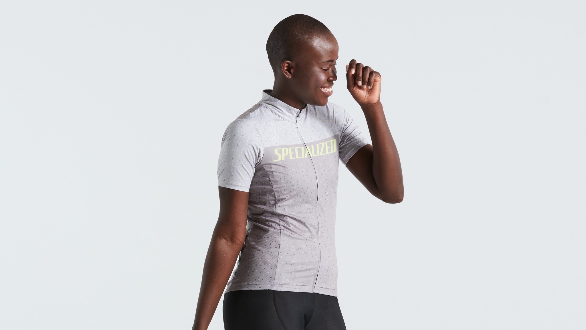Maillot De Cyclisme Femme Specialized RBX Mirage - Manches Courtes, Zip Complet, Couleur épinette