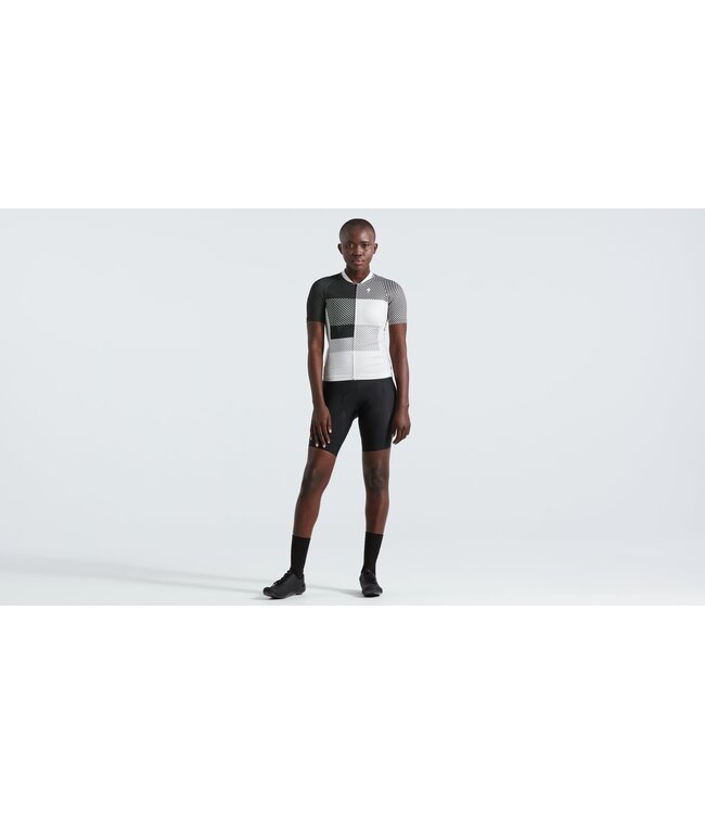 Specialized Maillot à manches courtes à rayures avec logo SL+ pour femmes