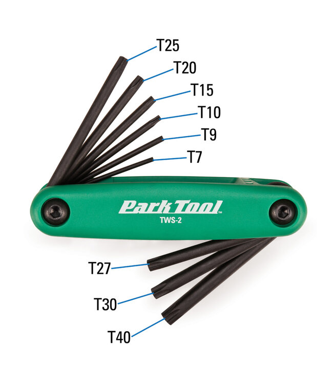 Park Tool Clés Torx repliables TWS-2