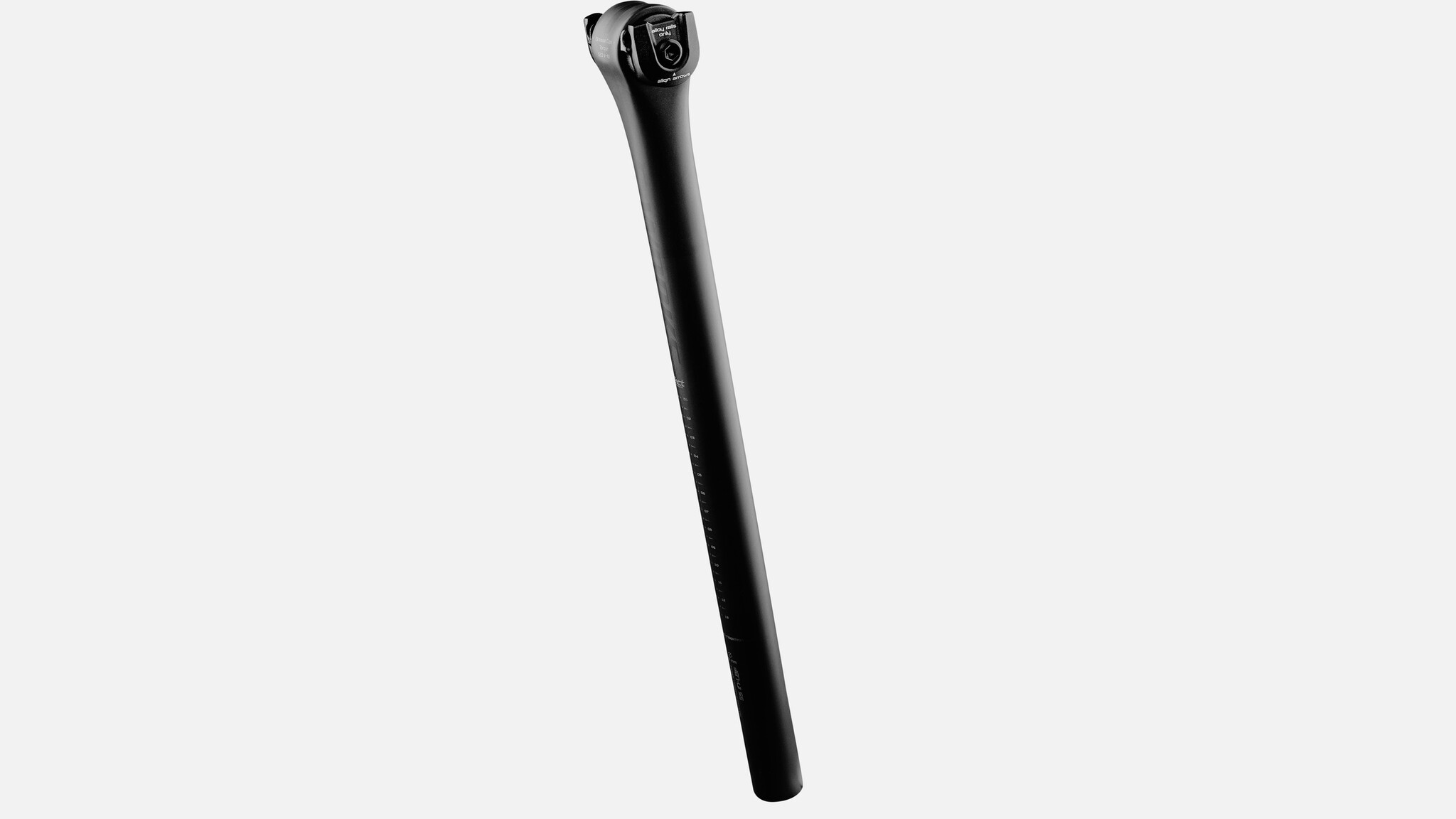 Tige De Selle Carbone Colnago V1-R - Longueur 350 Mm, Noire, Occasion Fonctionnelle