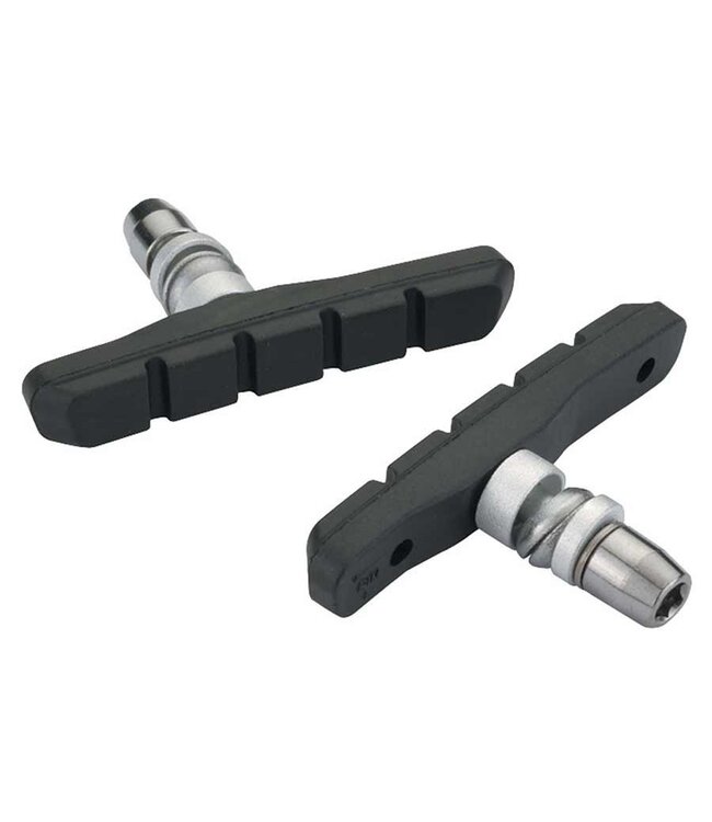 Patins de frein en V Toutes conditions Noir