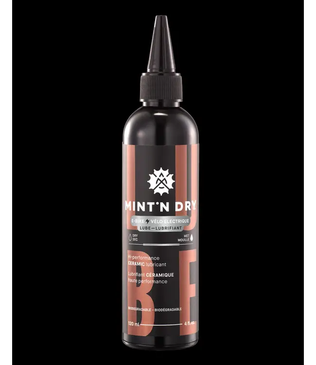 Mint'n Dry Lubrifiant céramique pour vélo électrique 120 ml