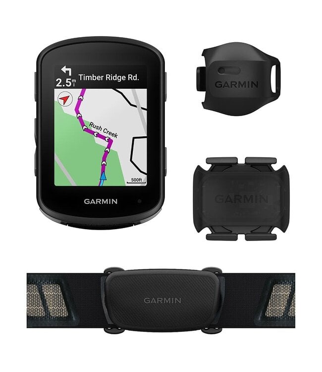 Garmin GPS Edge 540 Noir avec capteur de vitesse, cadence, MC
