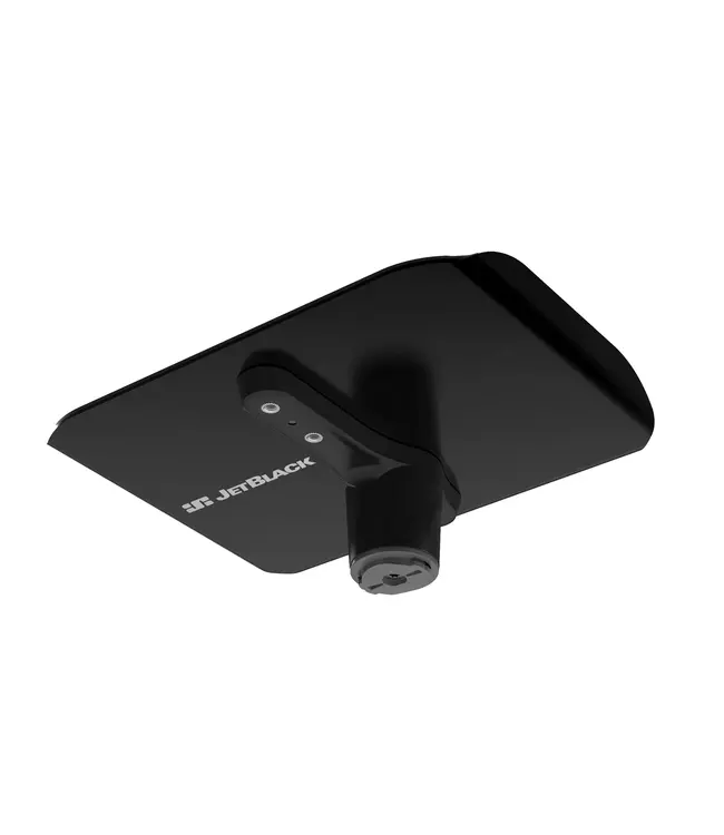 Jetblack Plateau d'entrainement noir compatible avec Garmin & Wahoo