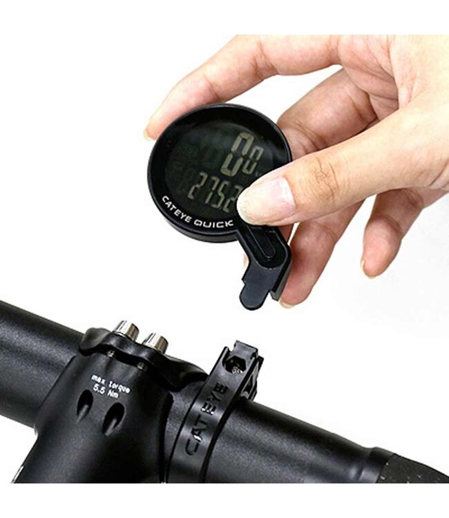 Cyclomètre Quick Noir