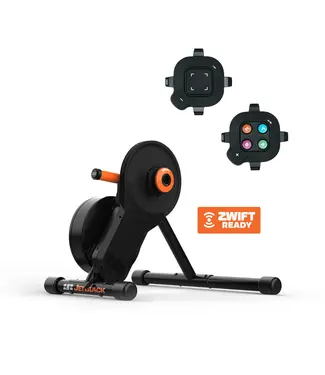 Jetblack Base d'entrainement intelligente Victory 2026 avec Zwift Cog et Click V2