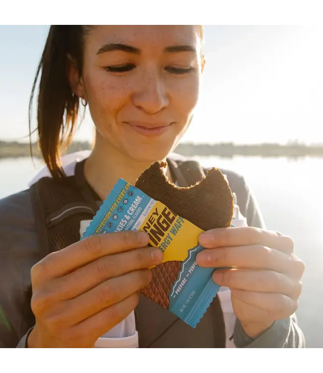 Honey Stinger Gaufre d'énergie sans gluten Biscuits et Crème