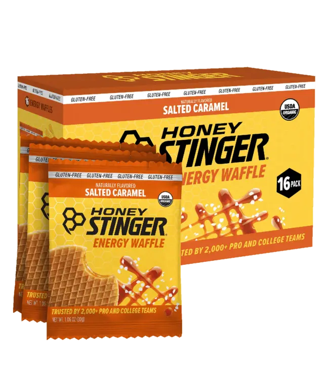 Honey Stinger Gaufre d'énergie sans gluten Caramel Salé