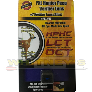 Specialty Archery, LLC Specialty Archery #7 Blue PXL Hunter Peep Verifier