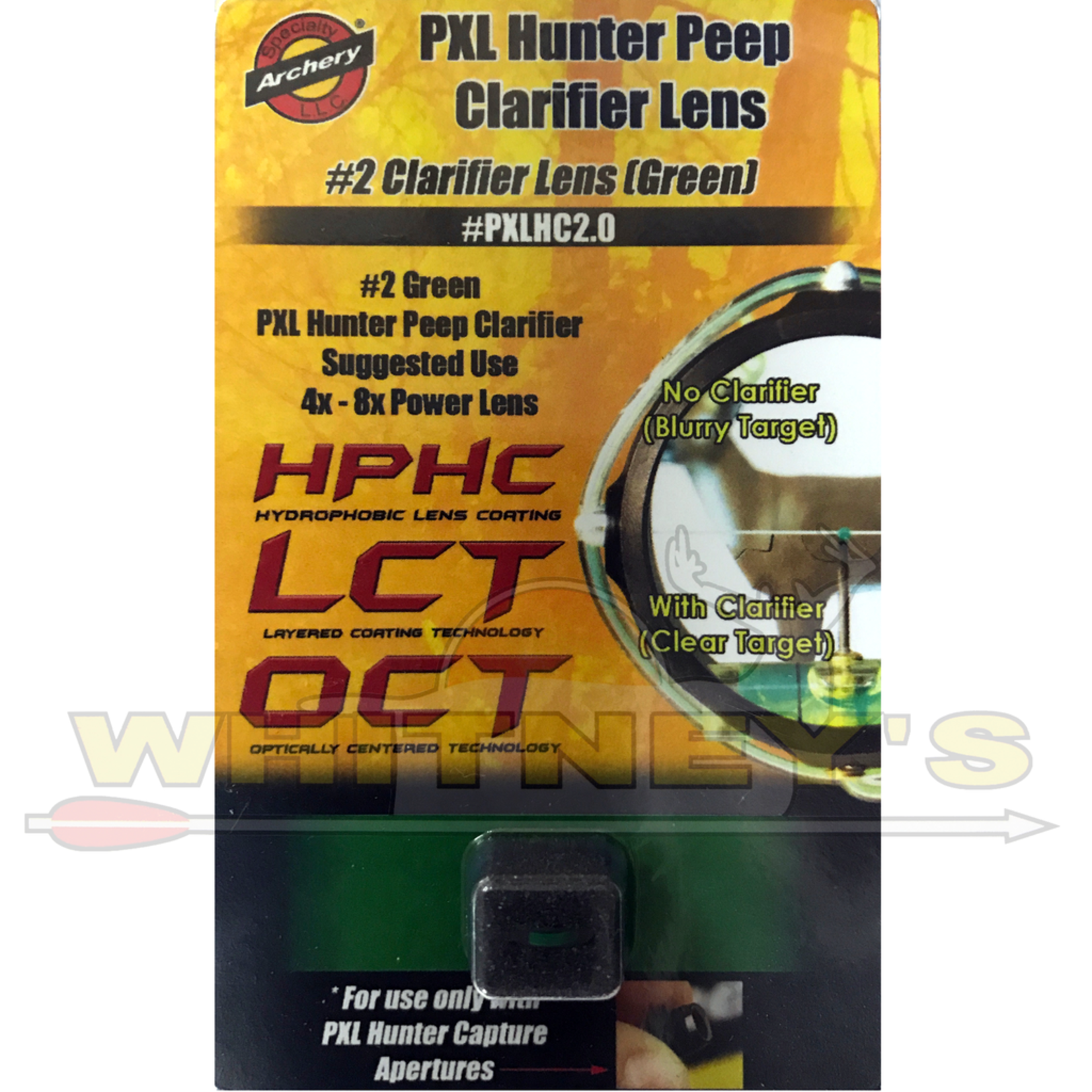 Specialty Archery, LLC Specialty Archery 2.0 PXL Hunter Peep Clarifier (GREEN)
