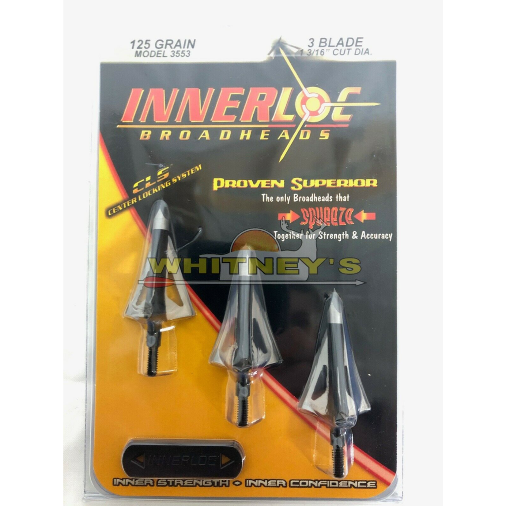 Innerloc Sullivan Ind. Innerloc 3 Blade 125 Gr. 3 PK- 3553