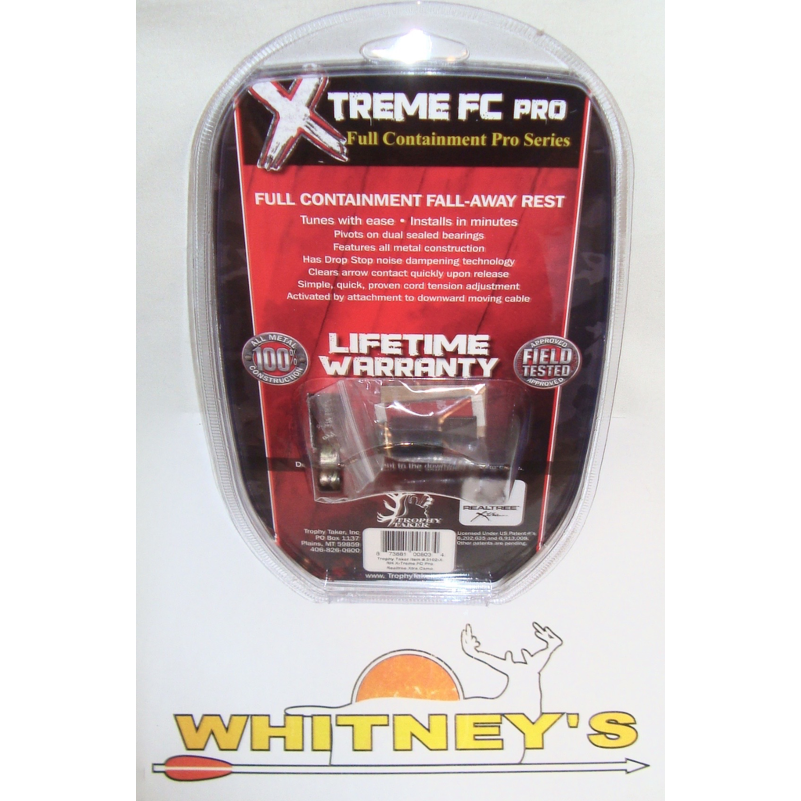Trophy Taker Trophy Taker X-Treme FC Pro  Rest - RH - Realtree Xtra