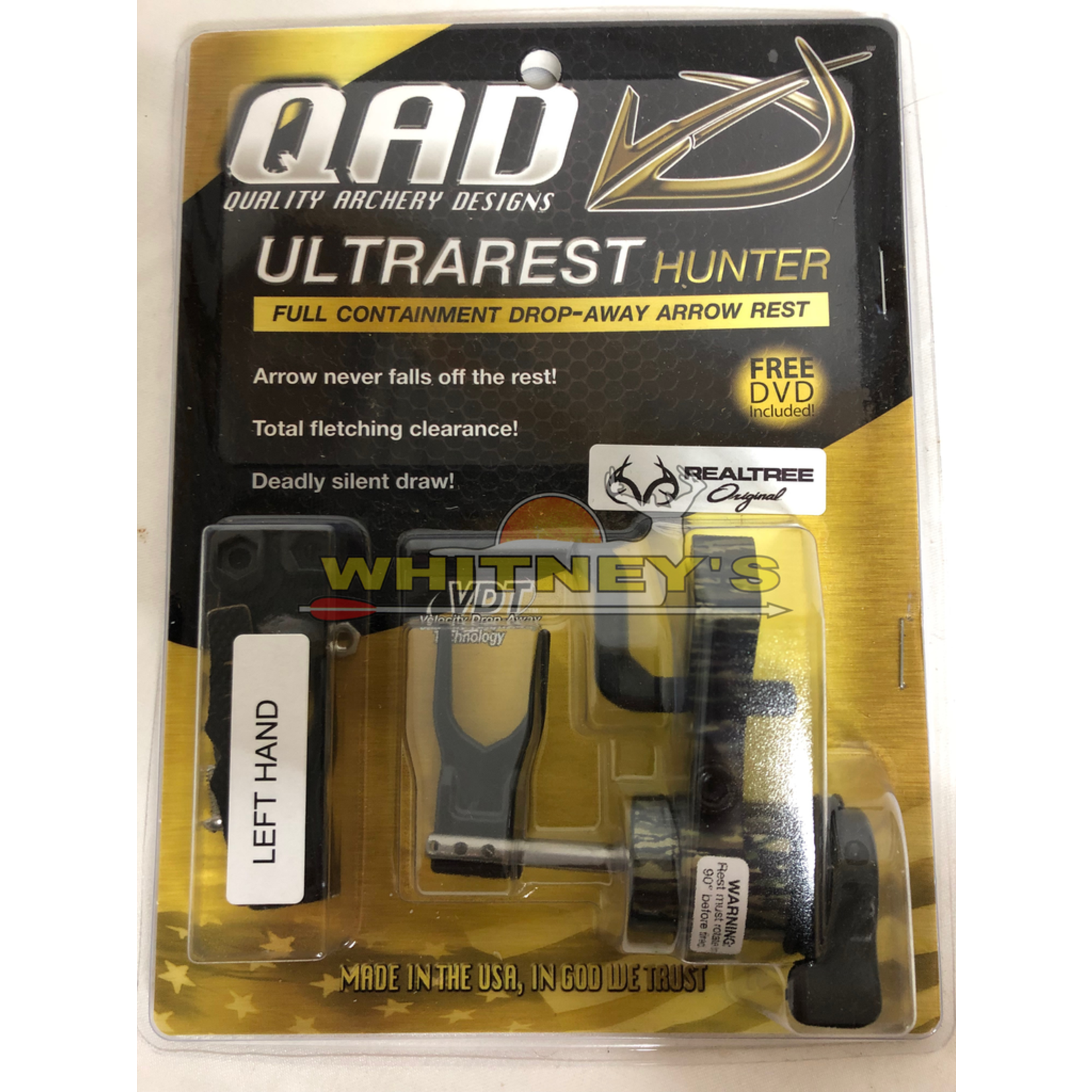 Quality Archery Design QAD Hunter Realtree Original Camo - LH