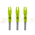 Burt Coyote Co., Inc. Burt Coyote Lumenok Gold Tip Green, 3PK- GT3G