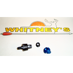 Specialty Archery, LLC Specialty Archery 1/4" Large Hooded Peep Housing 37 Degree - BLUE