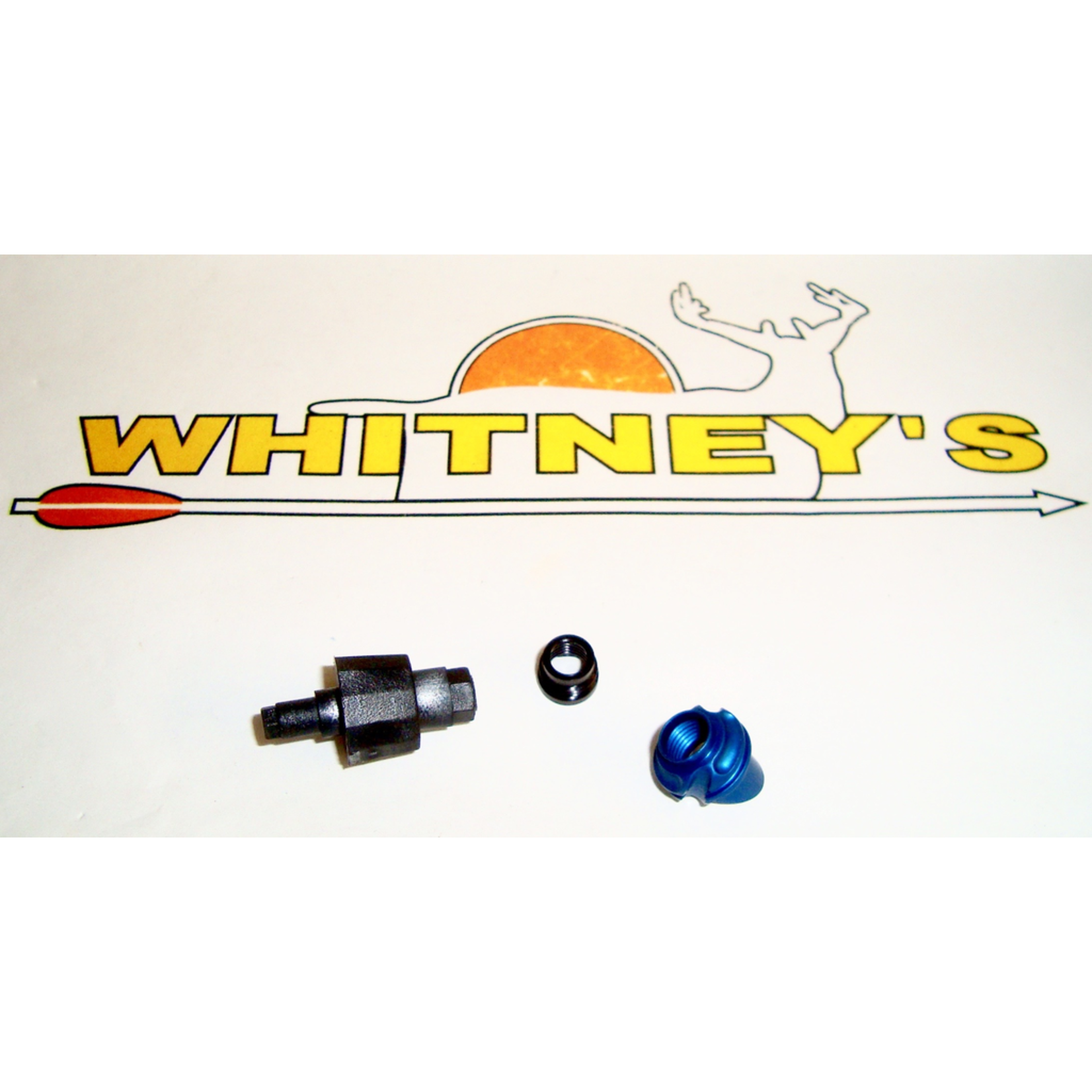 Specialty Archery, LLC Specialty Archery 1/4" Large Hooded Peep Housing 37 Degree - BLUE