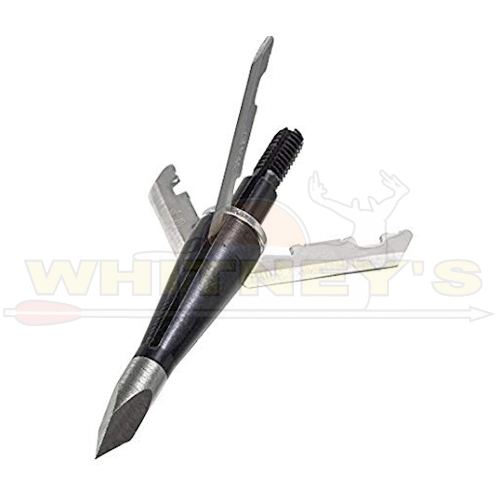 Wasp Archery Products Wasp Archery Jak-Hammer 75gr. 1 1/4" Cut Broadheads- 3903
