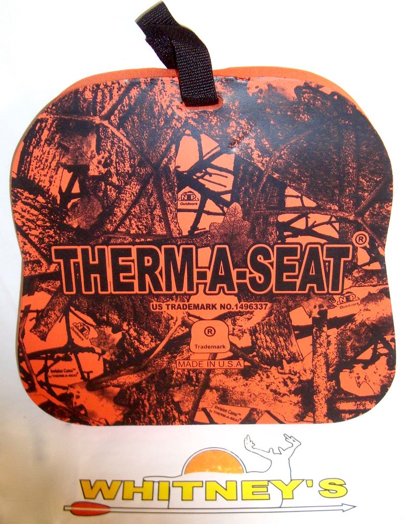 Therm-A-Seat Traditional Seat Orange 1.5 in. - Kinsey's Outdoors