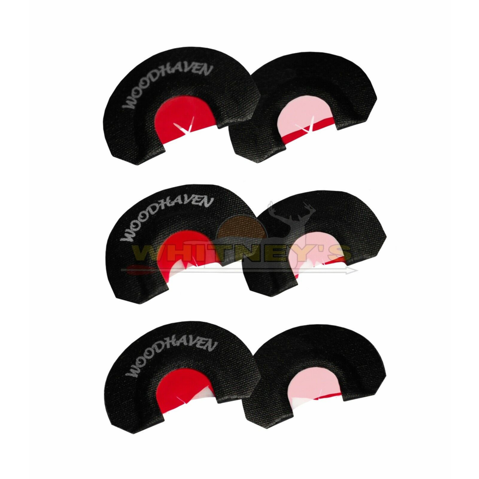 Woodhaven Calls Woodhaven Custom Mouth Calls Red Ninja, 3PK- WH301