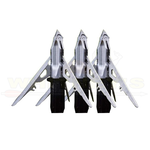 G5 G5 MegaMeat 100gr. 3-Blade Crossbow Broadheads, 3PK-MM102