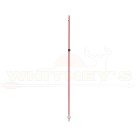 Cajun Archery Cajun Bows Fiberglass Arrow W/ Piranha Long Barb XT