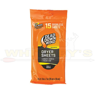 Dead Down Wind, LLC Dead Down Wind Scent Prevention Dryer Sheets - 15 Sheets