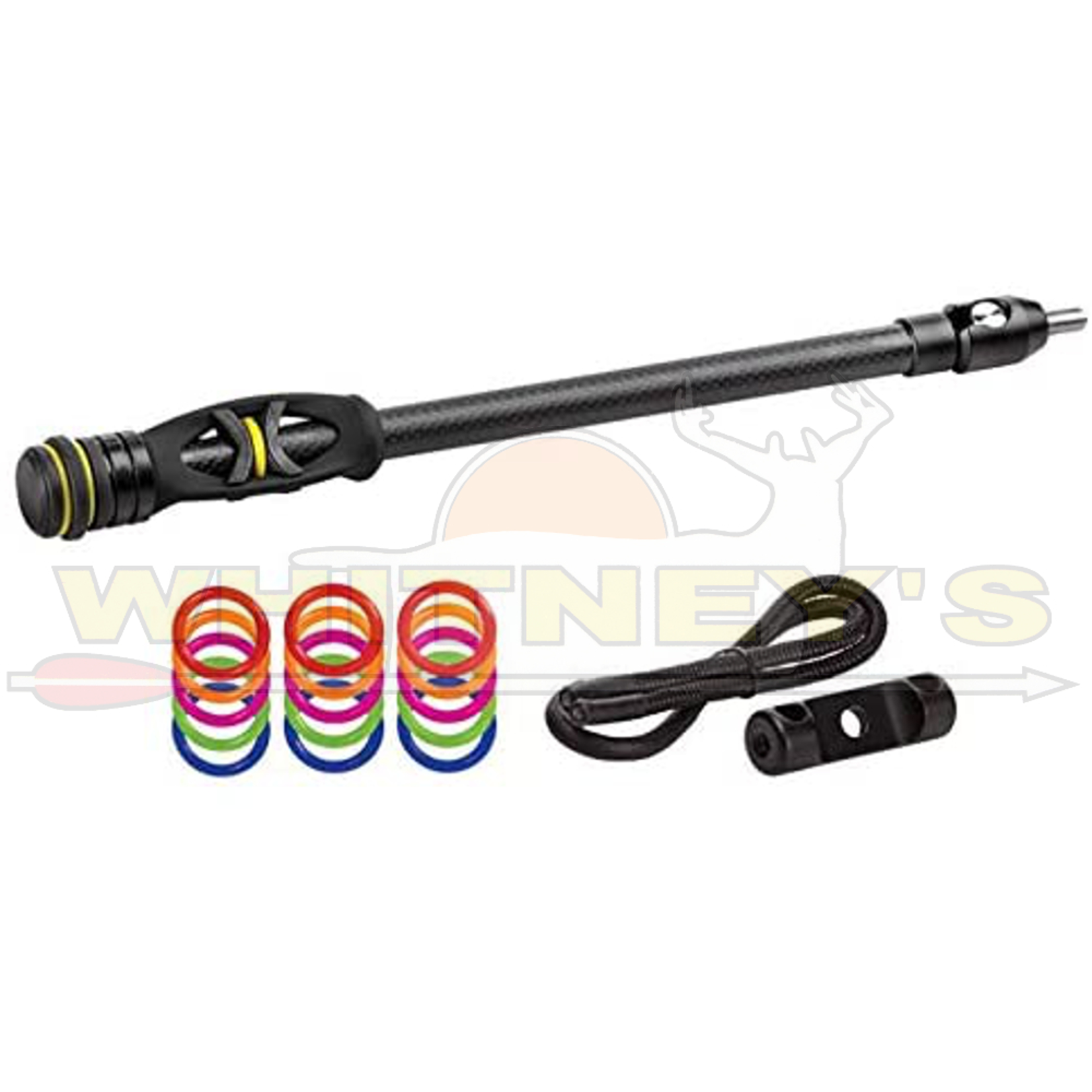 Trophy Ridge Trophy Ridge Hitman Stabilizer 12” W/ Wrist Strap & Mounting Bar