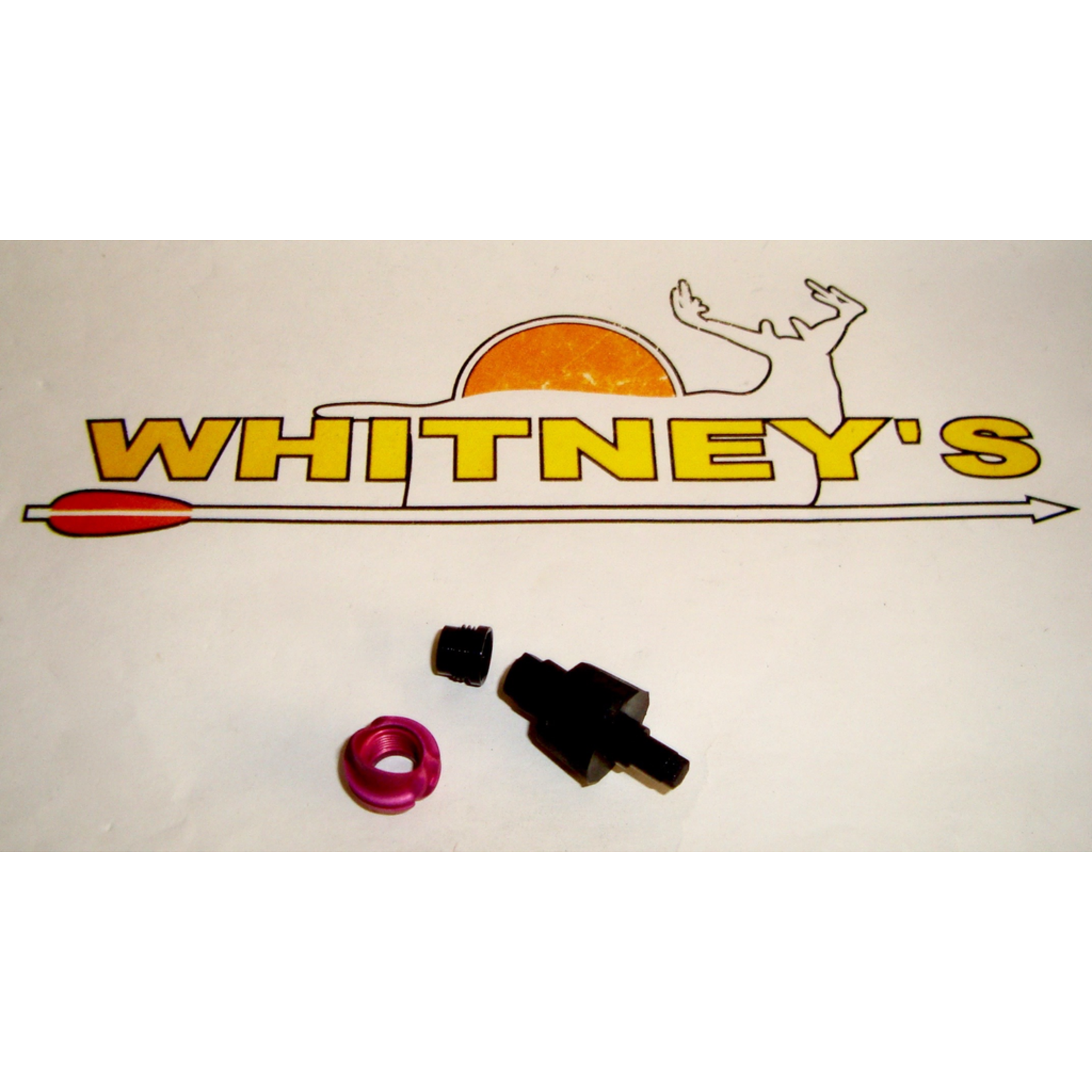 Specialty Archery, LLC Specialty Archery 1/4" Large Hooded Peep Housing 37 Degree - PINK