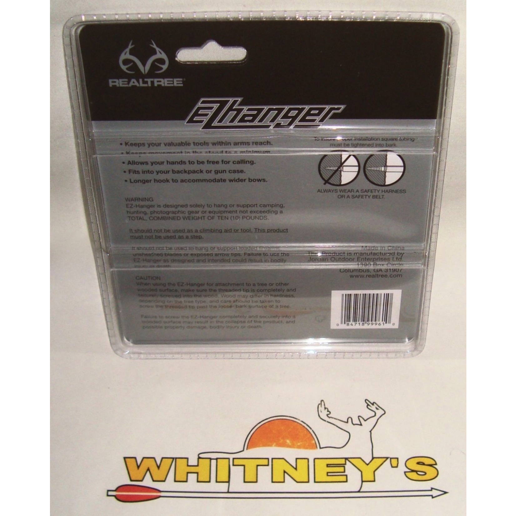 Realtree Outdoors Team Realtree 2-Pack 7" Short EZ Hanger- 9996NC