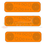 Specialty Archery, LLC Specialty Archery Circles & Dots ORANGE 36 Circles & 42 Dots