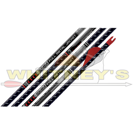 EASTON Easton FMJ 5MM N-Fused 300 Spine Arrows,  2” Blazer Vanes - 6pk