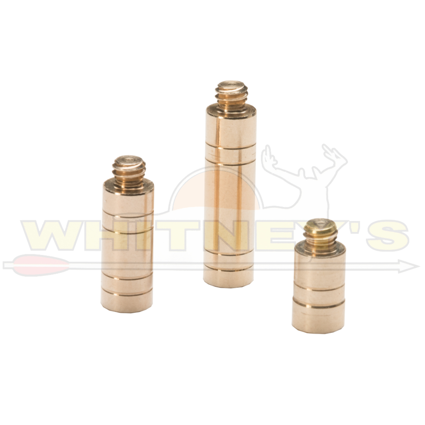 Black Eagle Black Eagle .2445 Screw-In Brass Insert Weight - 30 Gr. - 12pk