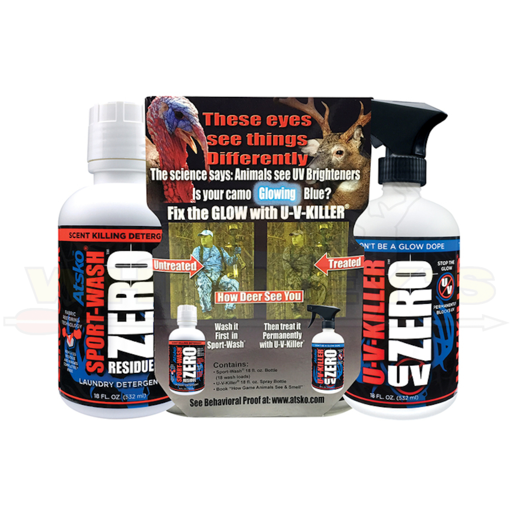 Atsko Inc. Atsko Zero U-V Killer/Sportwash Combo- 1342Z