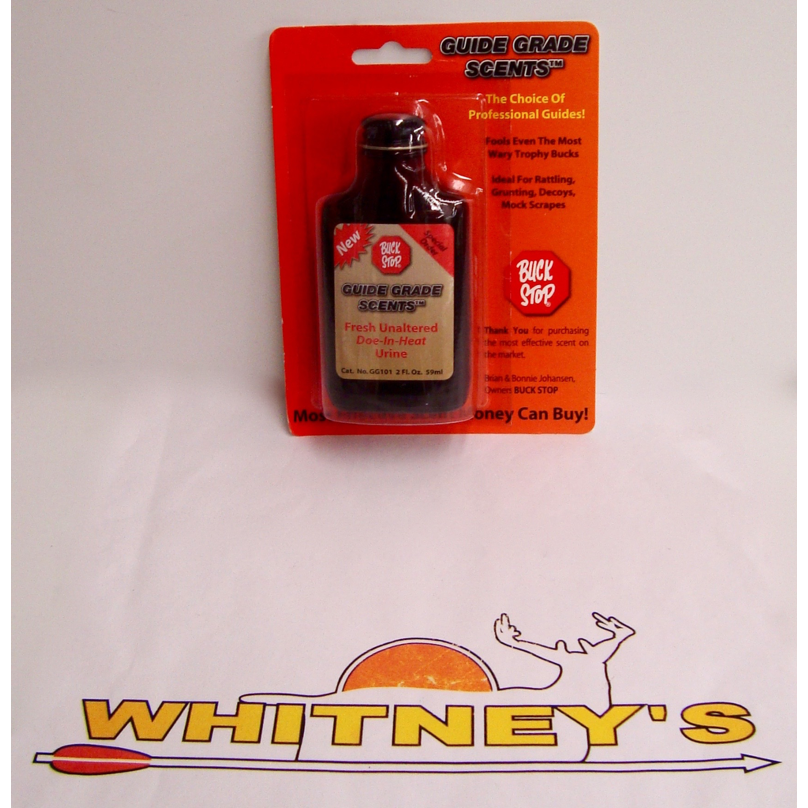 Buck Stop Lure Company Buck Stop Guide Grade Doe-In-Heat Urine