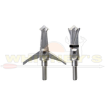 Swhacker Swhacker Broadheads-100 Gr.-1.5” Cut- Steel- Deep Six- 3 Pack-240