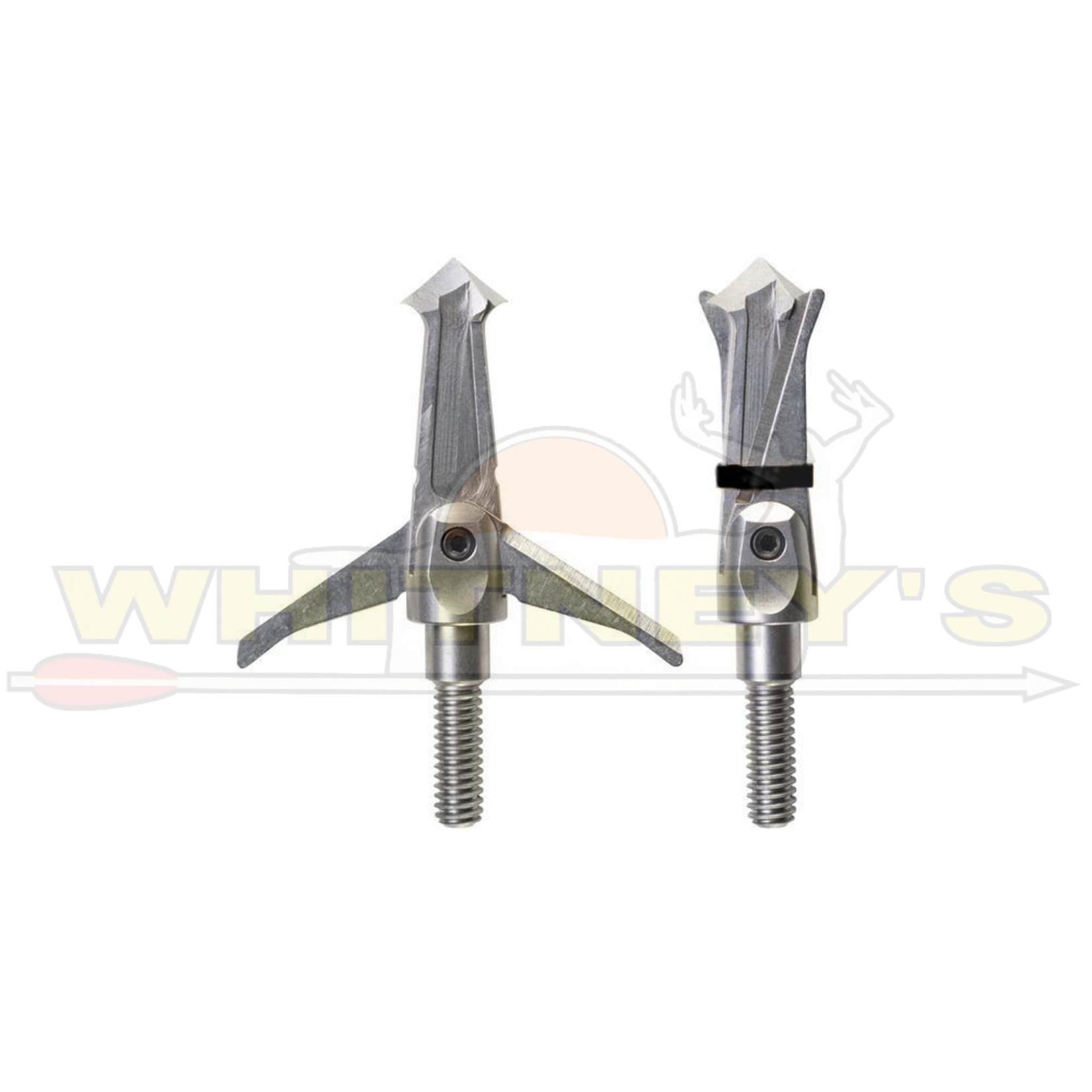 Swhacker Swhacker Broadheads-100 Gr.-1.5” Cut- Steel- Deep Six- 3 Pack-240