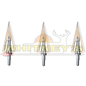 Steel Force Steel Force Premium Broadheads - 125gr. - 4 blade - 3pk - SF25723