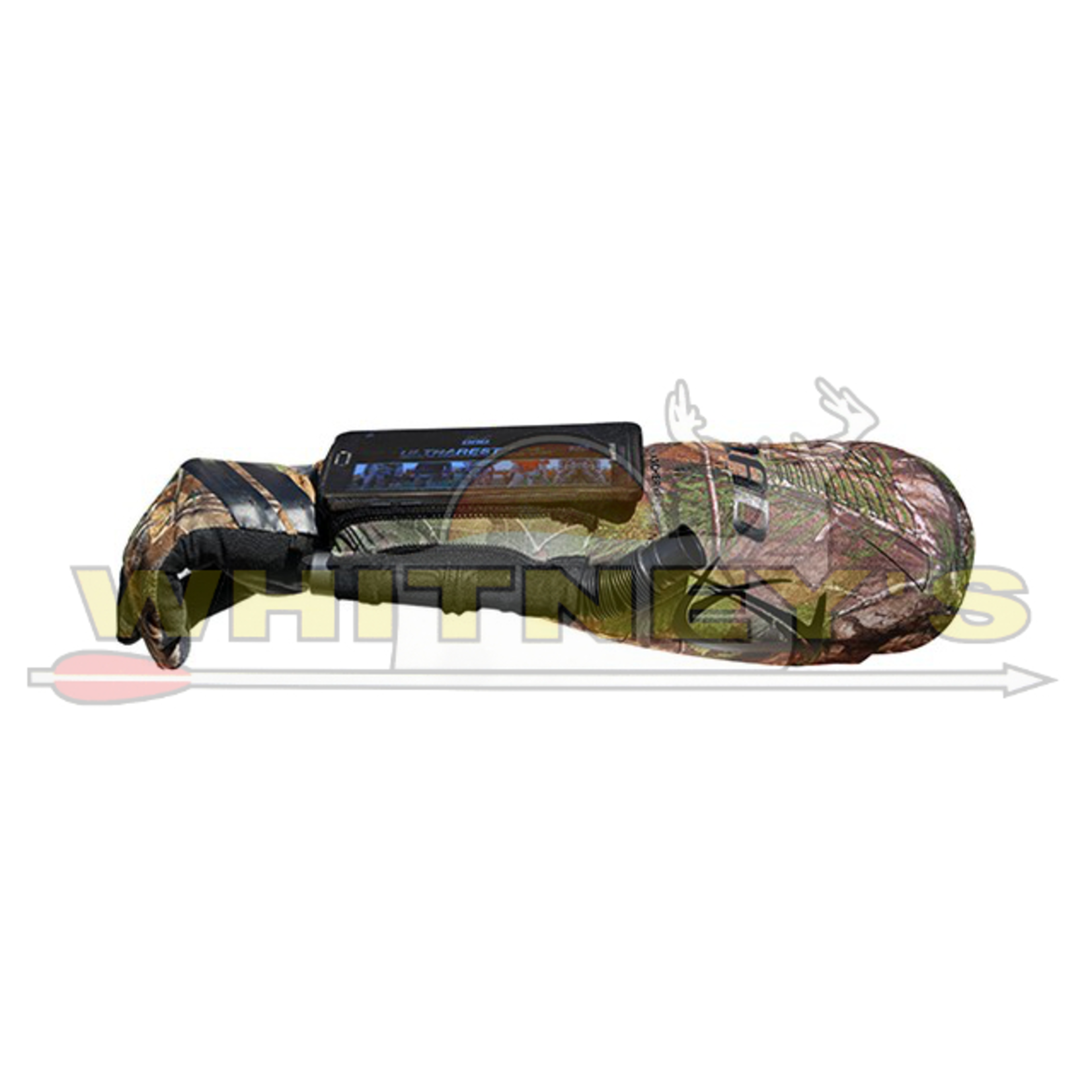 Quality Archery Design QAD Ultra Armguard Custom Spandex Compression Sleeve W/Mesh Cell Pocket - Realtree