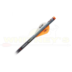 Trophy Taker Trophy Taker Shrink Fletch, 6 Pack, Neon Orange/White, Grey Tube