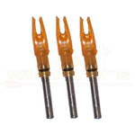 Burt Coyote Co., Inc. Burt Coyote Lumenok Orange Signature Nocks, 3PK- SL3