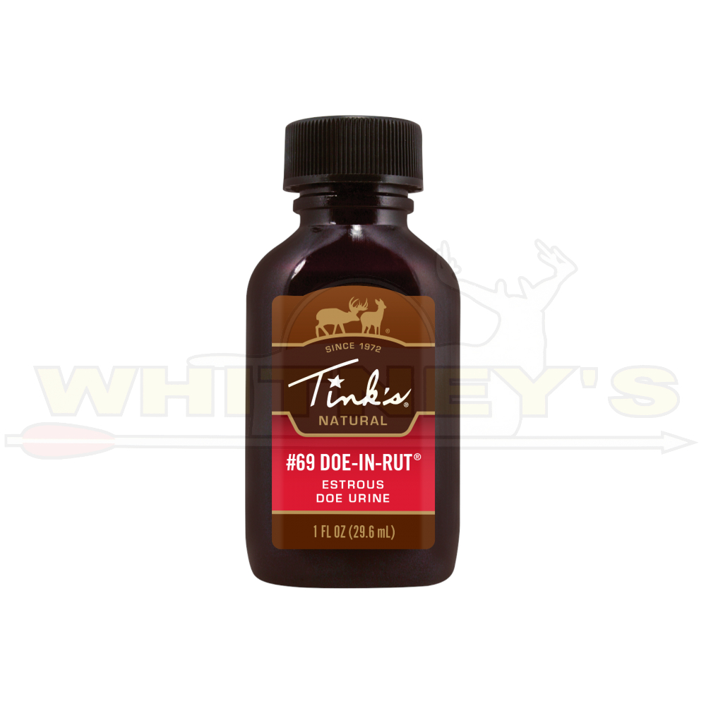 Tink's #69 Doe-In-Rut Buck Lure 1 fl. oz. - Whitney's Hunting Supply