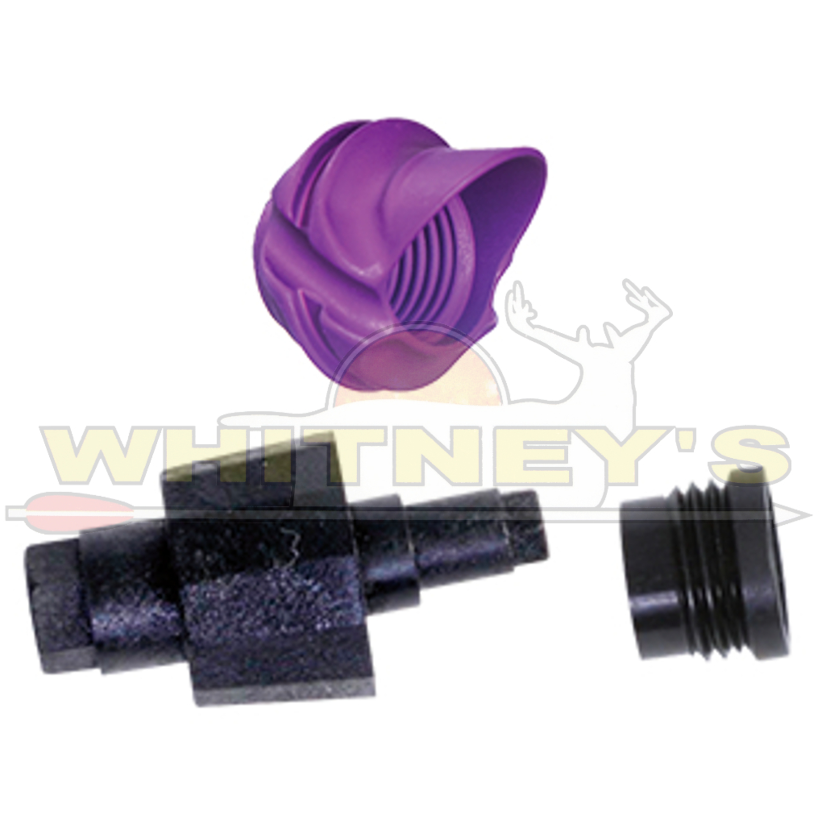 Specialty Archery, LLC Specialty Archery 1/4" Large Hooded Peep Housing 37 Degree - PURPLE