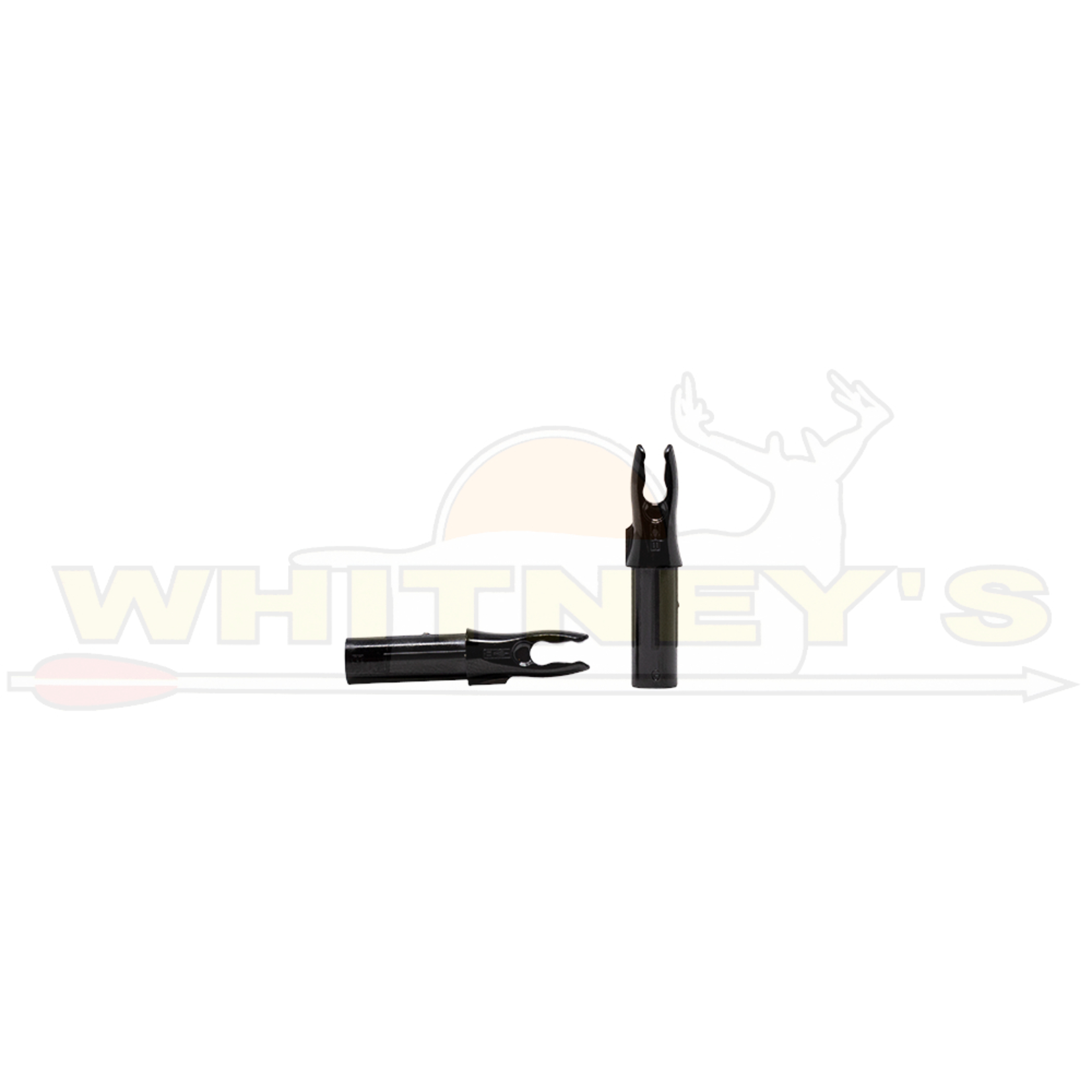 Bohning Company, LTD Bohning Nock Blazer Black 12PK- 1003BK