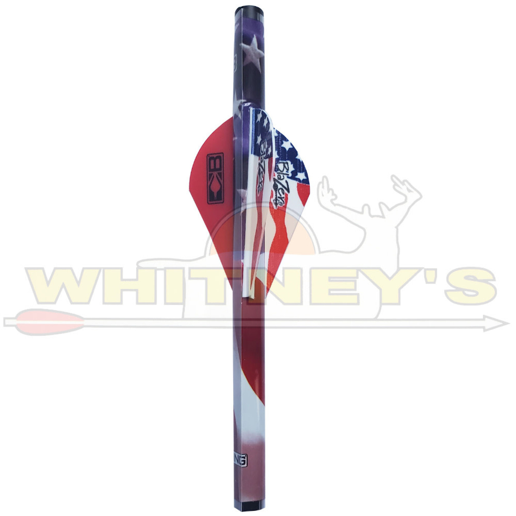 Bohning Company, LTD Bohning Quikfletch American Flag, 6 PK-101001AF