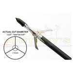Grim Reaper Grim Reaper Crossbow RazorTip 100 Gr. Broadhead-1973