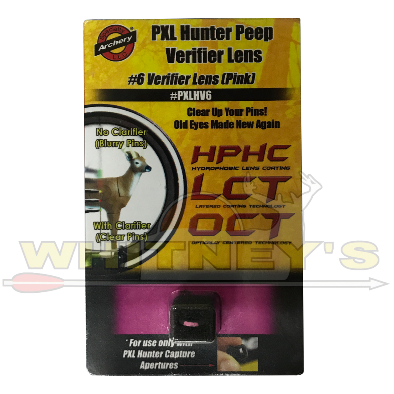 Specialty Archery, LLC Specialty Archery #6 Pink PXL Hunter Peep Verifier