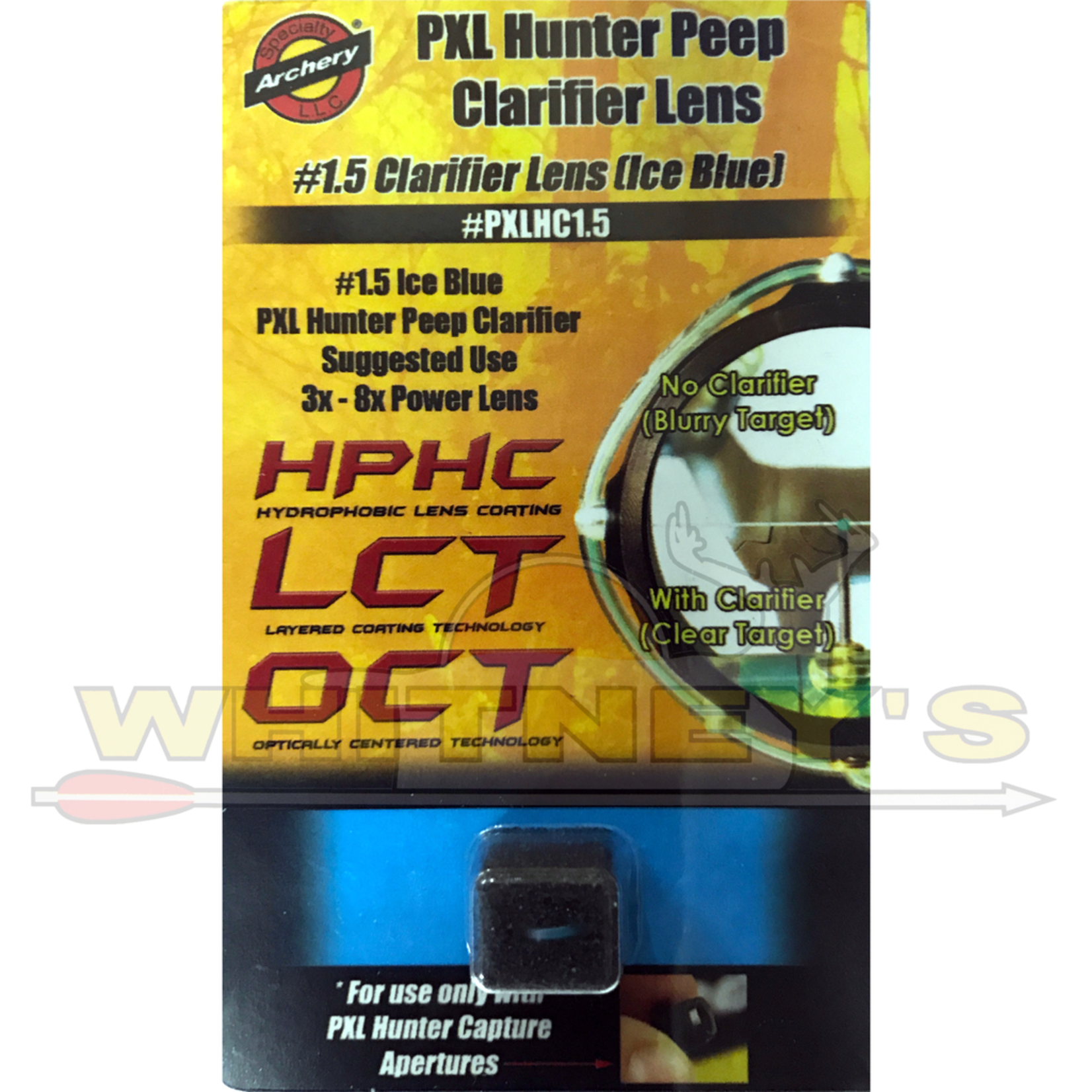 Specialty Archery, LLC Specialty Archery 1.5 PXL Hunter Peep Clarifier (Ice Blue)